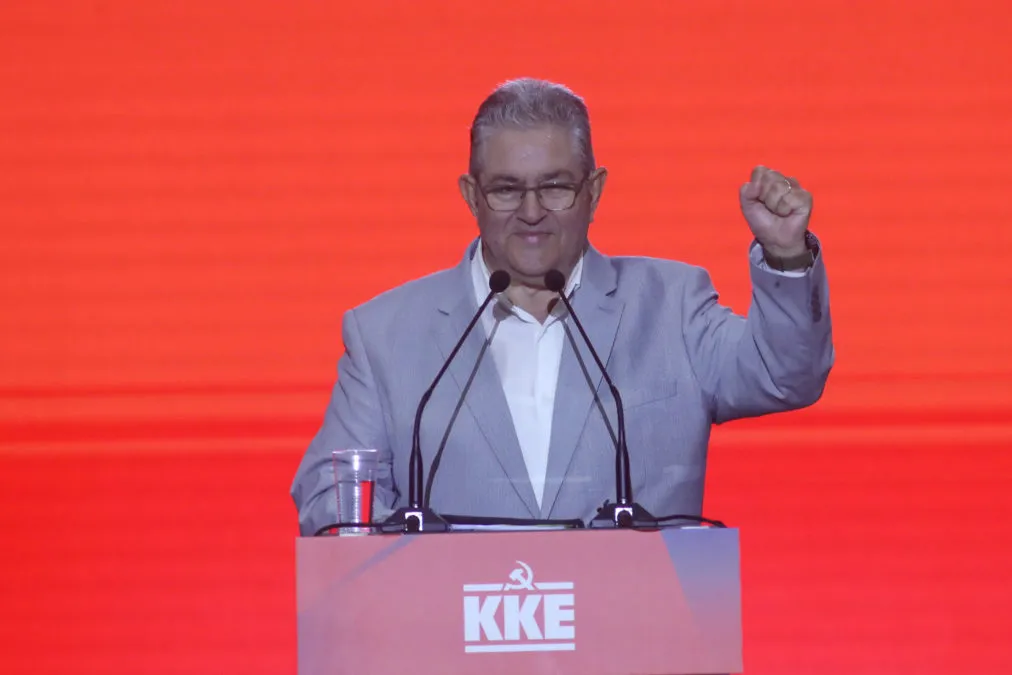 Ο Δημήτρης Κουτσούμπας μιλά στη ΔΕΘ 2026