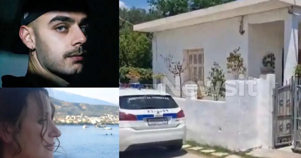 Αστυνομικός αποκλεισμός σκηνής εγκλήματος στο Αίγιο