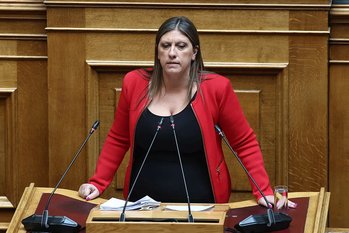 Ζωή Κωνσταντοπούλου στη Βουλή για άρση ασυλίας