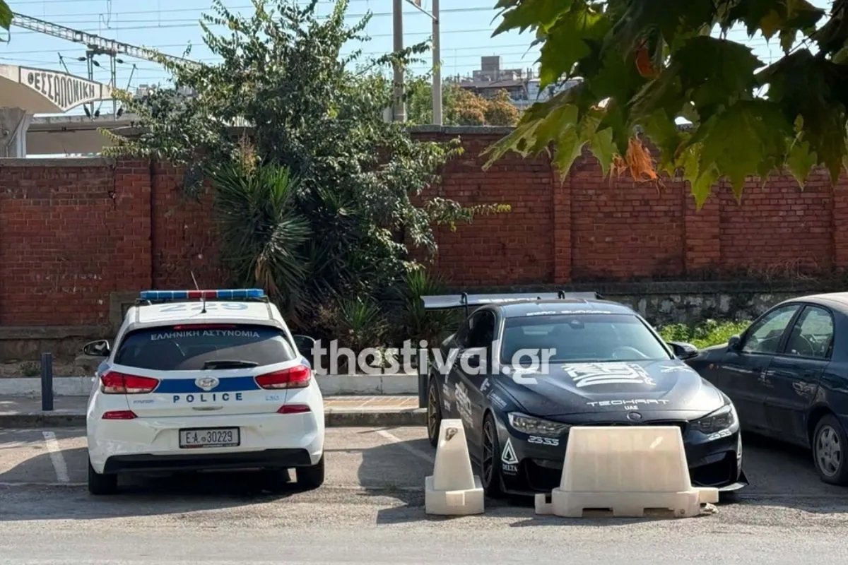 24χρονος οδηγός κάνει drift στη Θεσσαλονίκη