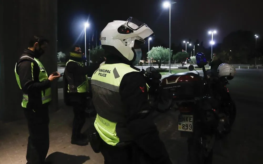 Αστυνομικός αποκλεισμός κοντά στη Ρωμαϊκή Αγορά Θεσσαλονίκης