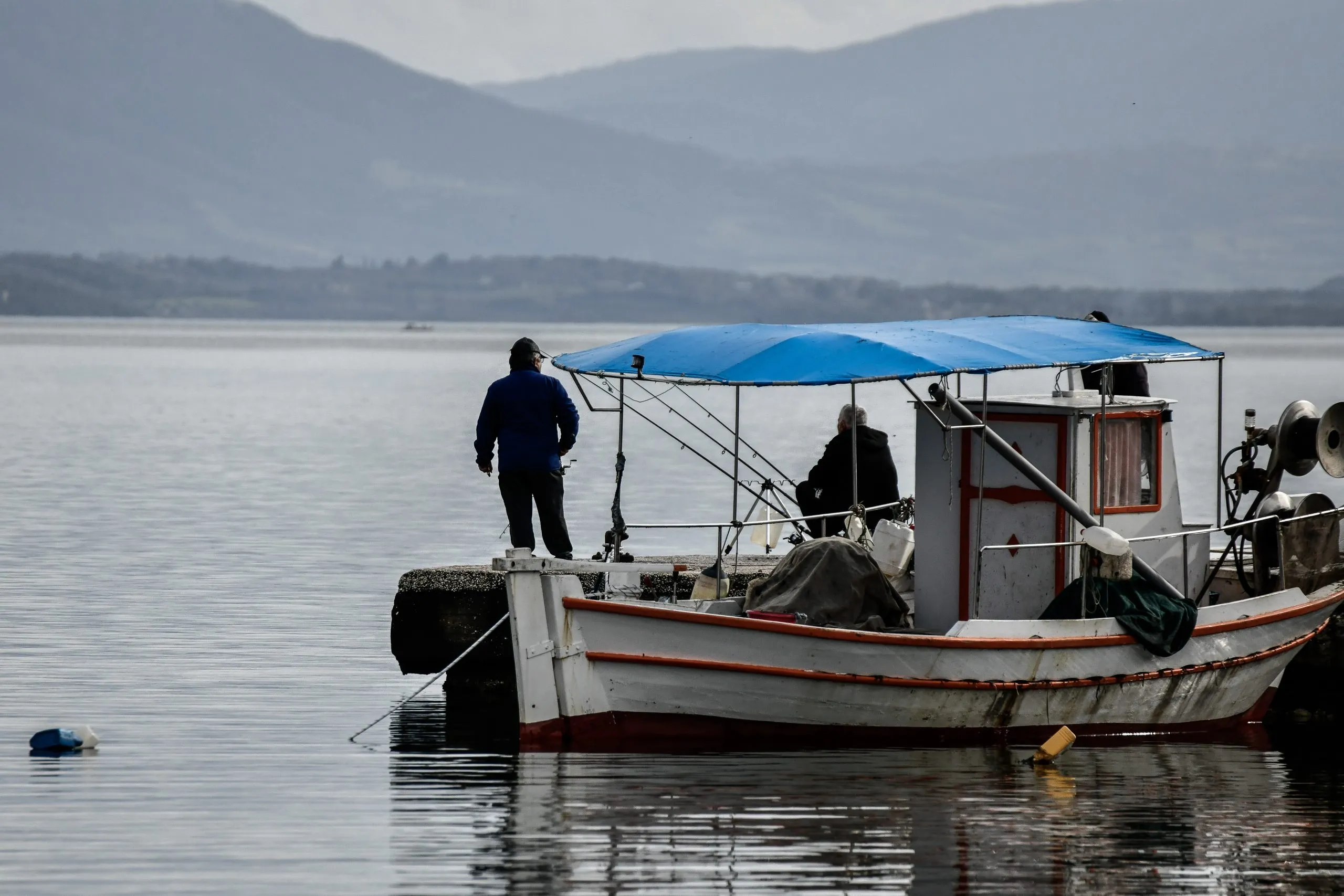 Αλιευτικά σκάφη σε ελληνικό λιμάνι