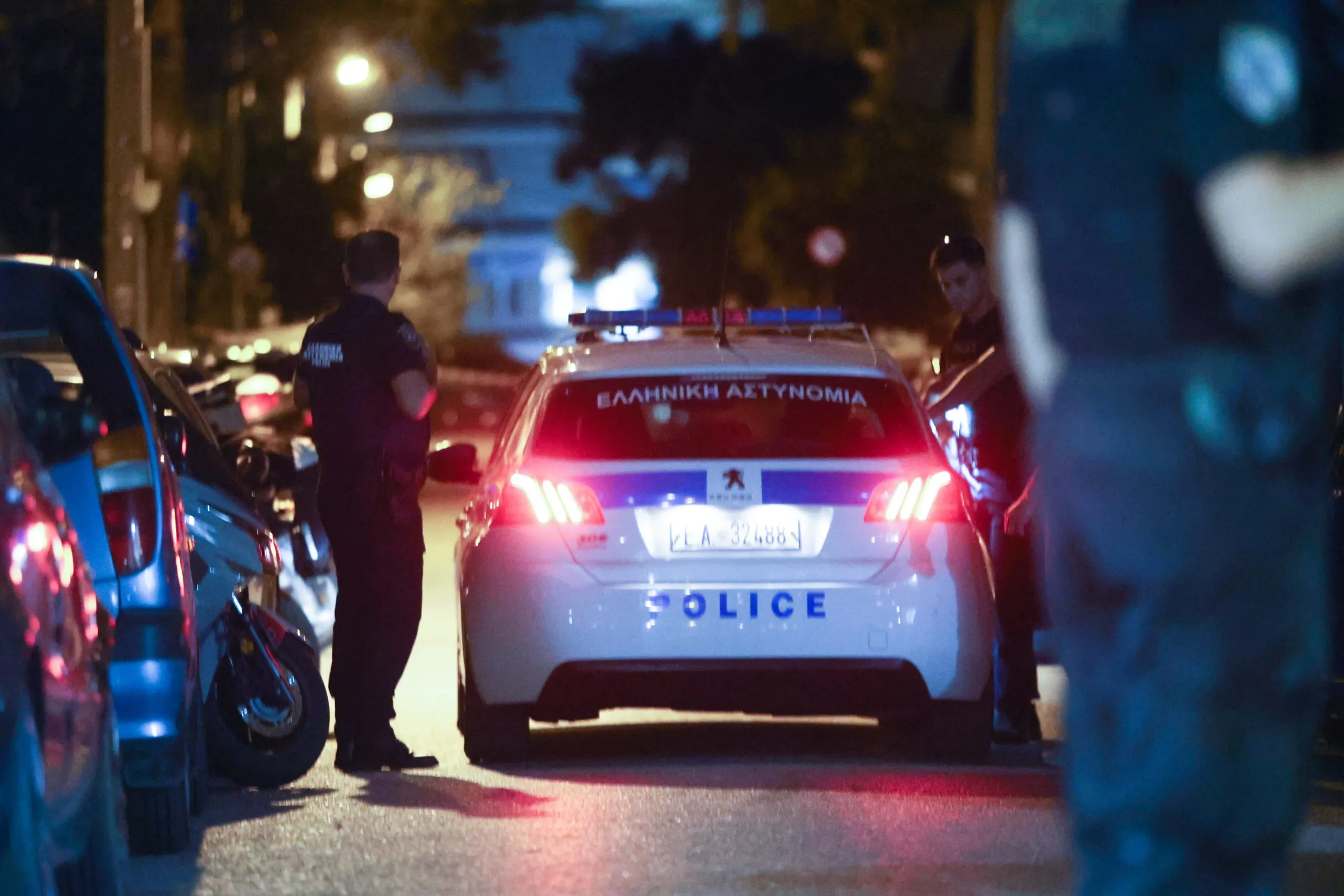 Παίκτες χάντμπολ της ΑΕΚ σε αγώνα πρωταθλήματος