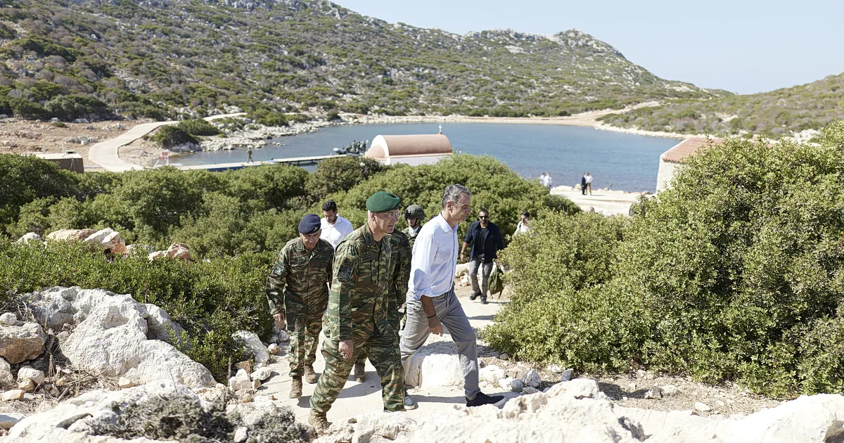 Ο Μητσοτάκης από το Καστελλόριζο στέλνει μήνυμα στην Τουρκία