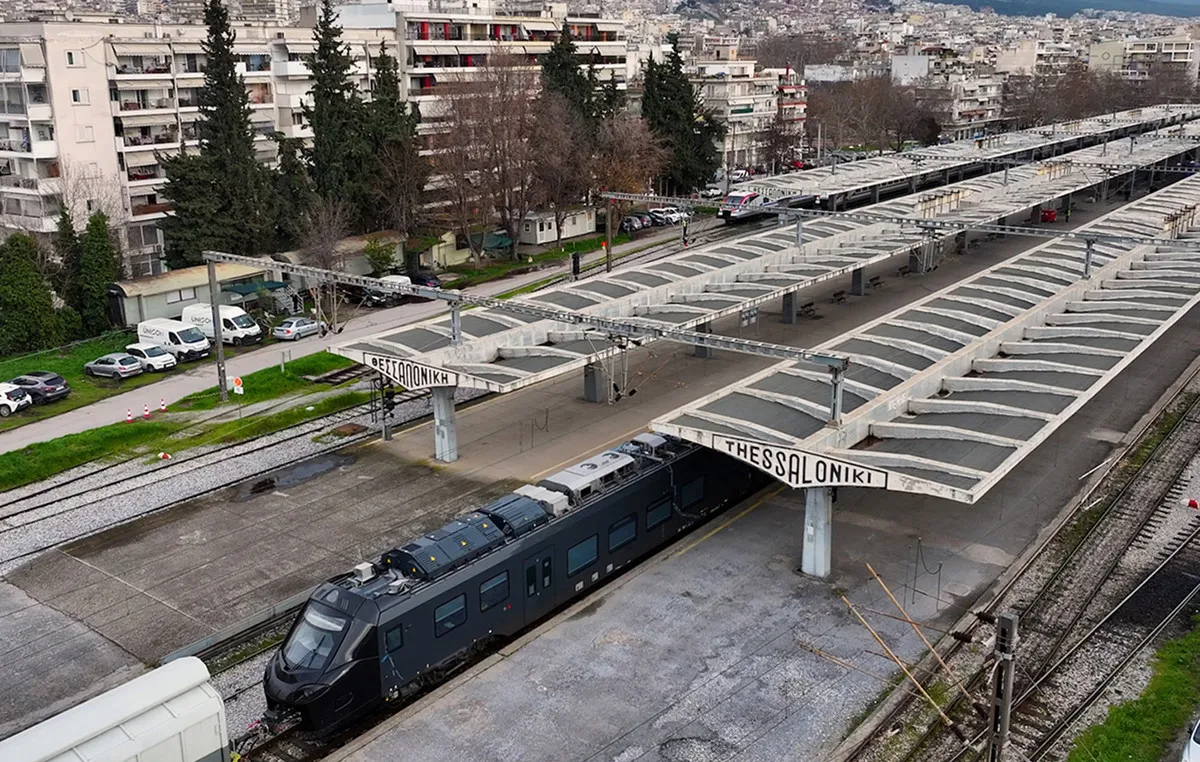 Τρένο InterCity στη γραμμή Αθήνα Θεσσαλονίκη με τηλεδιοίκηση
