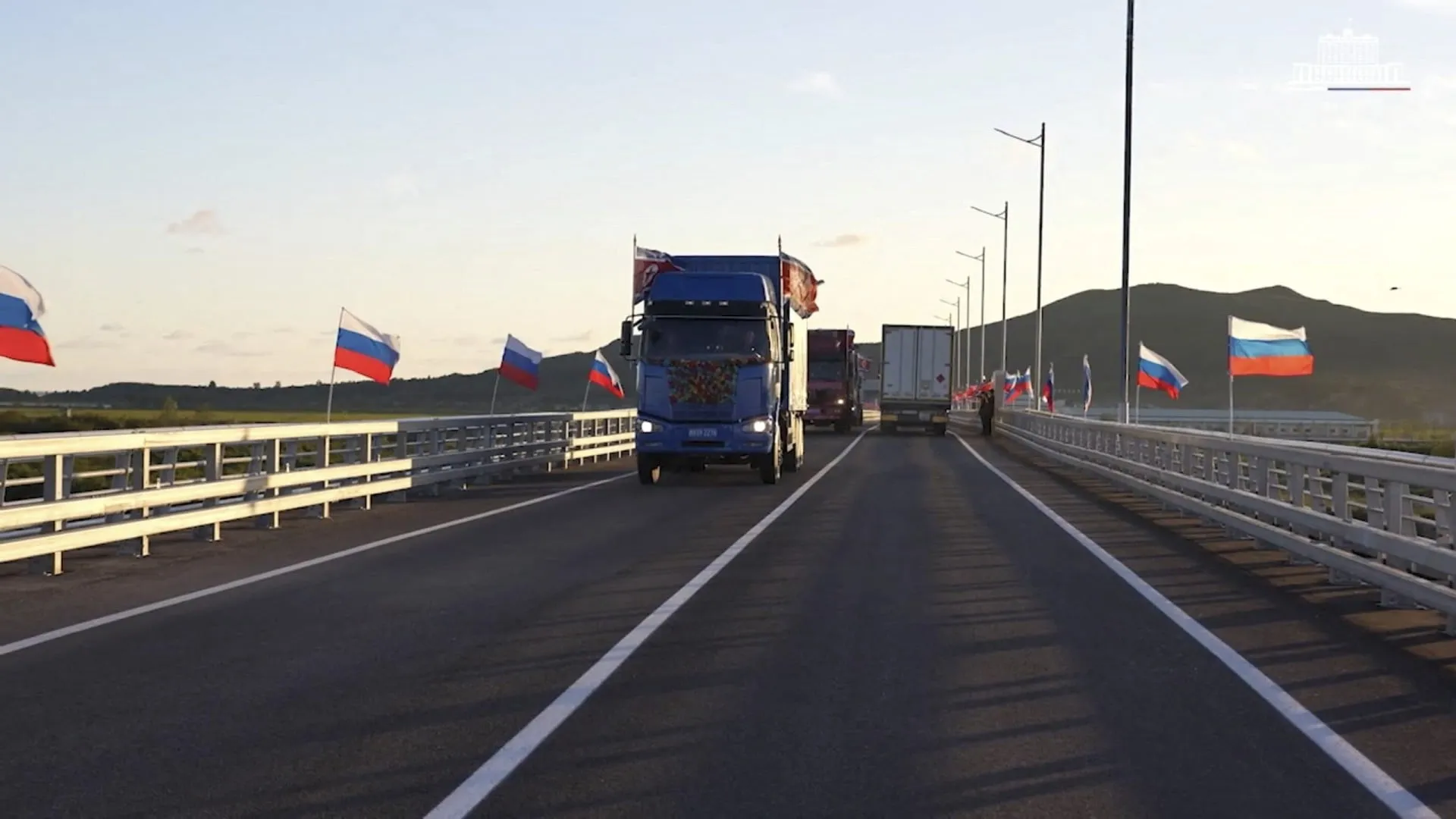 Γέφυρα Βόρειας Κορέας Ρωσίας πάνω από τον Τουμέν