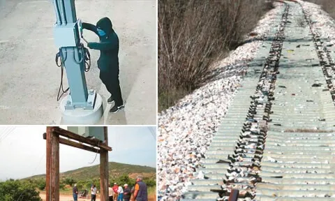 Η «μαφία του χαλκού» ξηλώνει τις υποδομές της χώρας