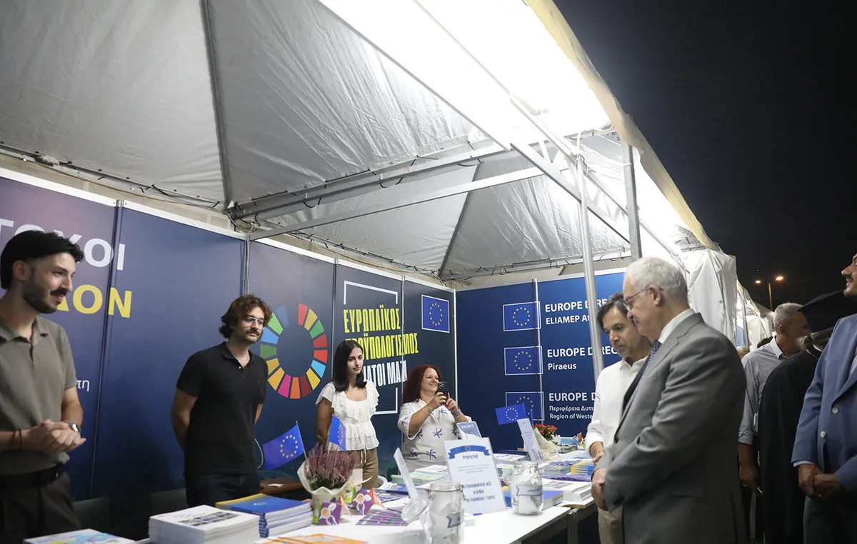 Ο Τασούλας στα εγκαίνια της Έκθεσης Βιβλίου στο Πεδίον του Άρεως