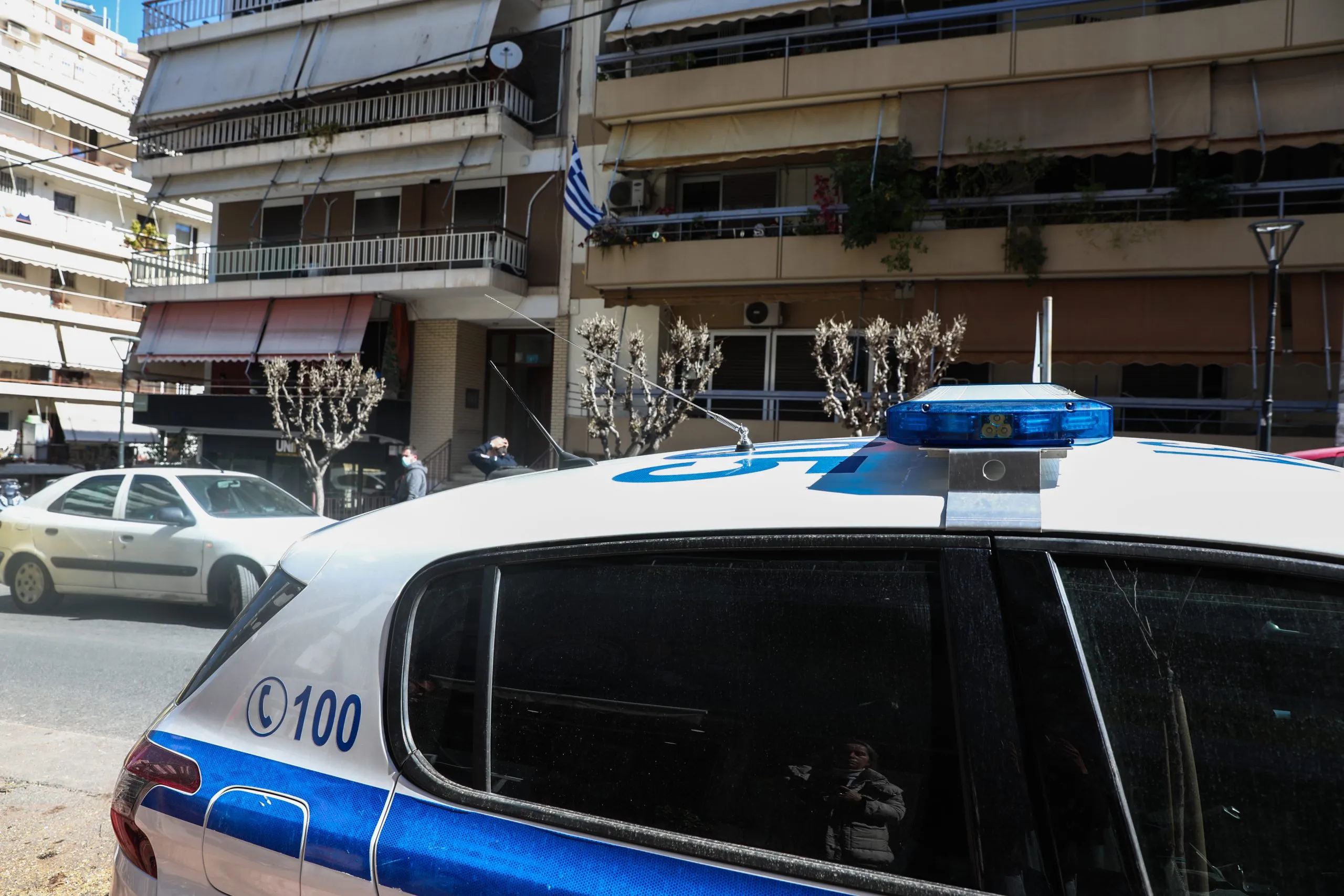 Αστυνομικός αποκλεισμός κοντά στη Ρωμαϊκή Αγορά Θεσσαλονίκης