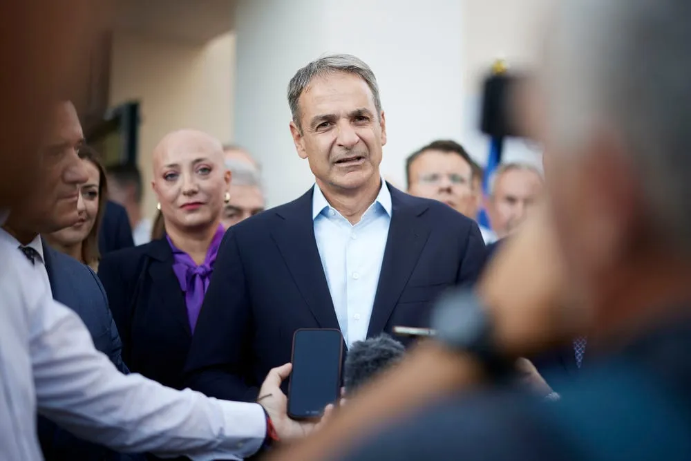 Ο Μητσοτάκης στα εγκαίνια έργων στη Θεσσαλονίκη