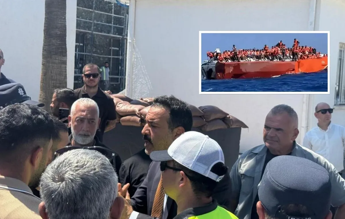 Σωστικά συνεργεία στο ναυάγιο ανοιχτά της Κερύνειας