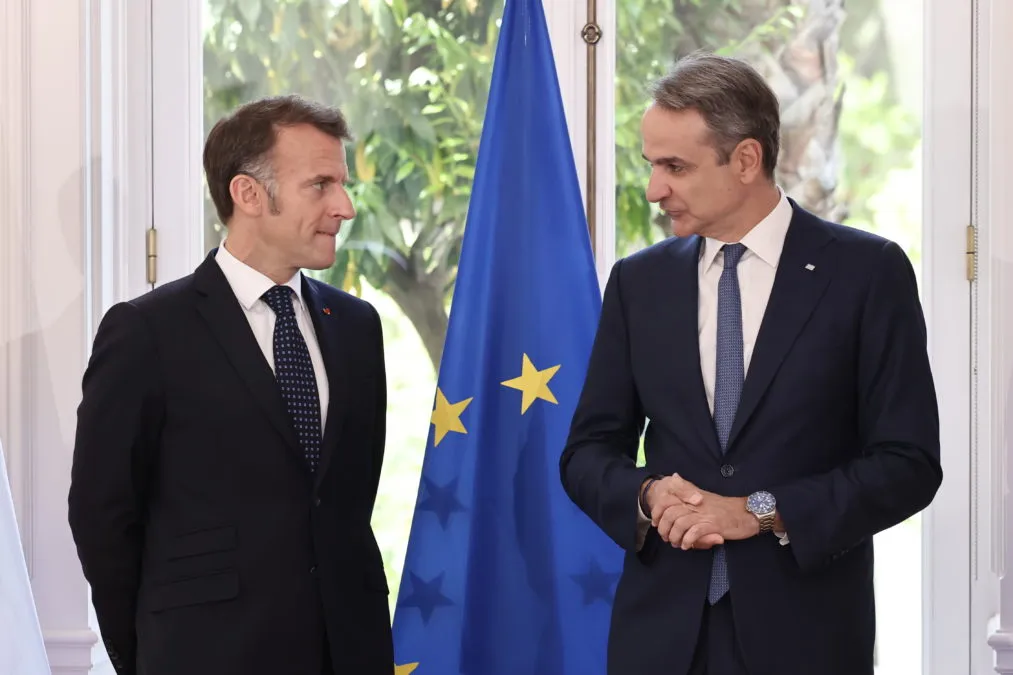 Ο Κυριάκος Μητσοτάκης στη Διάσκεψη Κορυφής για το Διάστημα στο Παρίσι