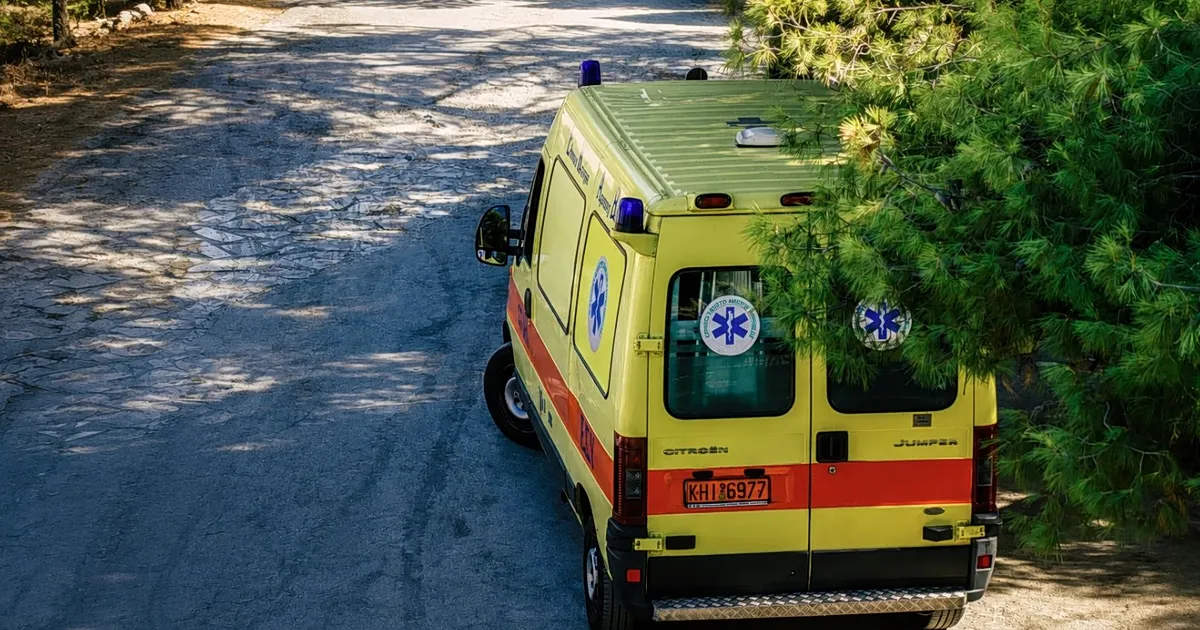 Πυροσβέστες επιχειρούν σε τροχαίο με εκσκαφέα στο Άγιο Όρος
