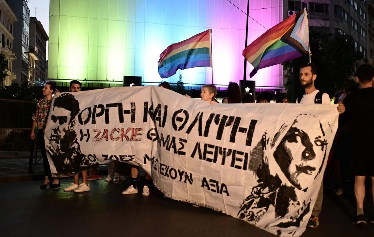 Ο Ζακ Κωστόπουλος σε παλαιότερη φωτογραφία