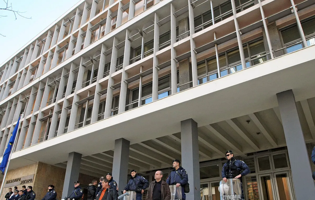 Δικαστικό μέγαρο Θεσσαλονίκης, υπόθεση εγκληματικής οργάνωσης