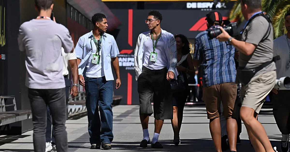 Τα αδέρφια Μπέλινγκχαμ στο Ισπανικό Grand Prix της F1