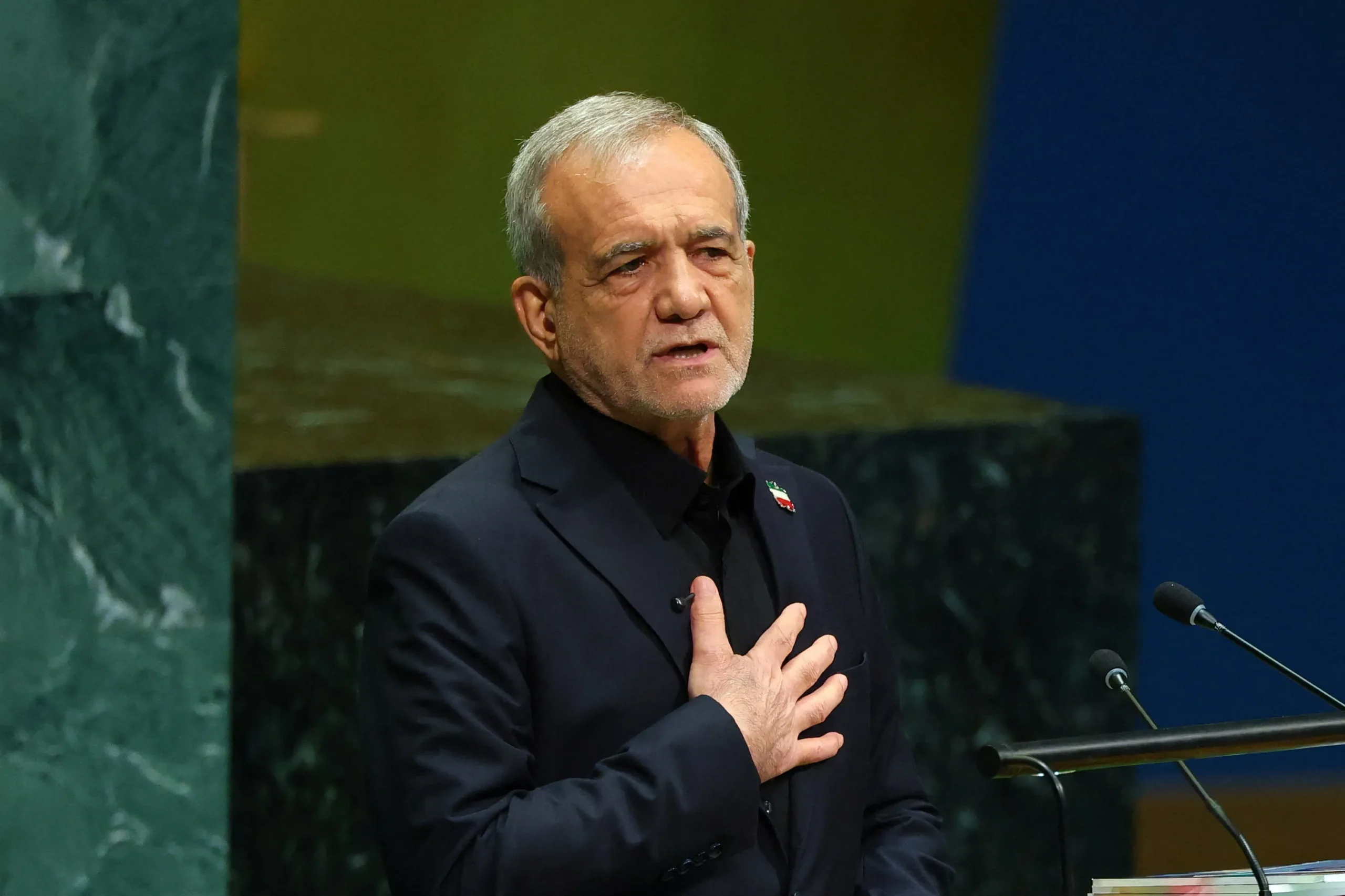 Ο Πεζεσκιάν μιλά στη Γενική Συνέλευση του ΟΗΕ