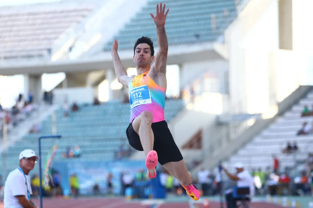 Ο Καραλής πανηγυρίζει στο Diamond League Βρυξελλών