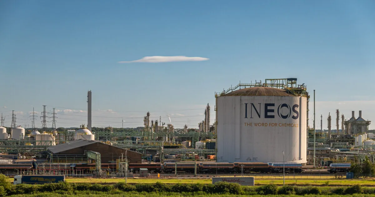 Εγκαταστάσεις της Ineos στο Χαλ της Βρετανίας