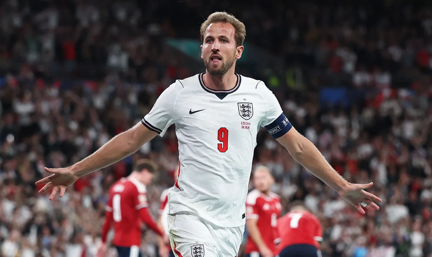 Χάρι Κέιν πανηγυρίζει γκολ στο Nations League