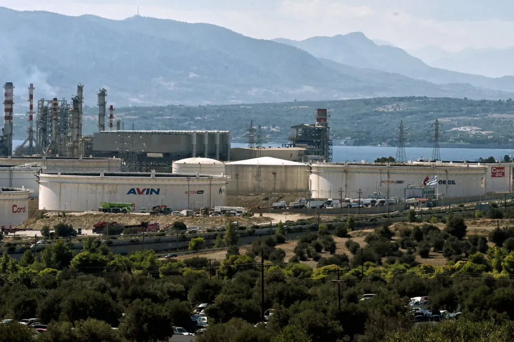 Εγκαταστάσεις διυλιστηρίου Motor Oil Αγίους Θεοδώρους