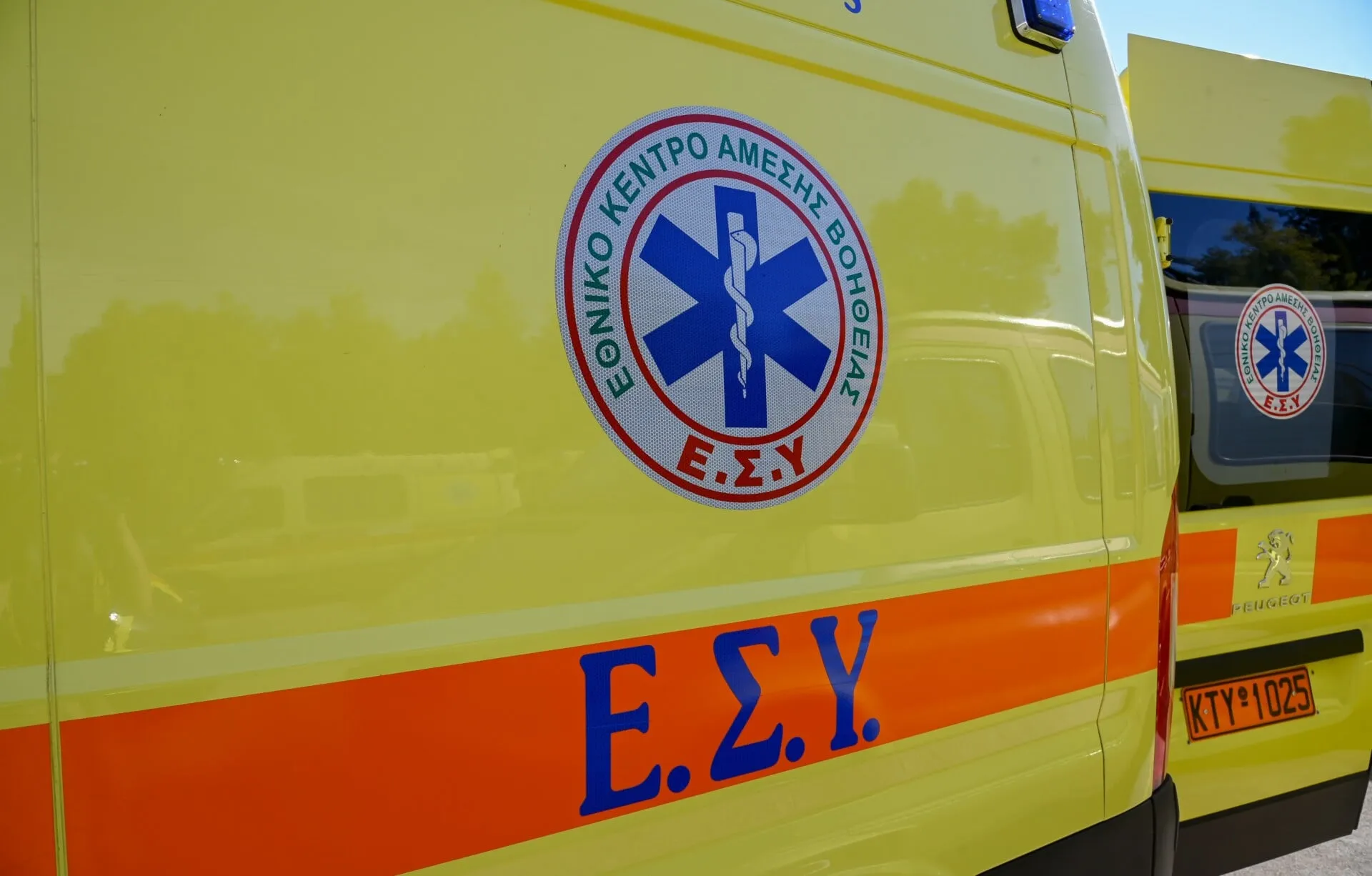 Σημείο τροχαίου δυστυχήματος στον Άγιο Βλάσση Ηρακλείου