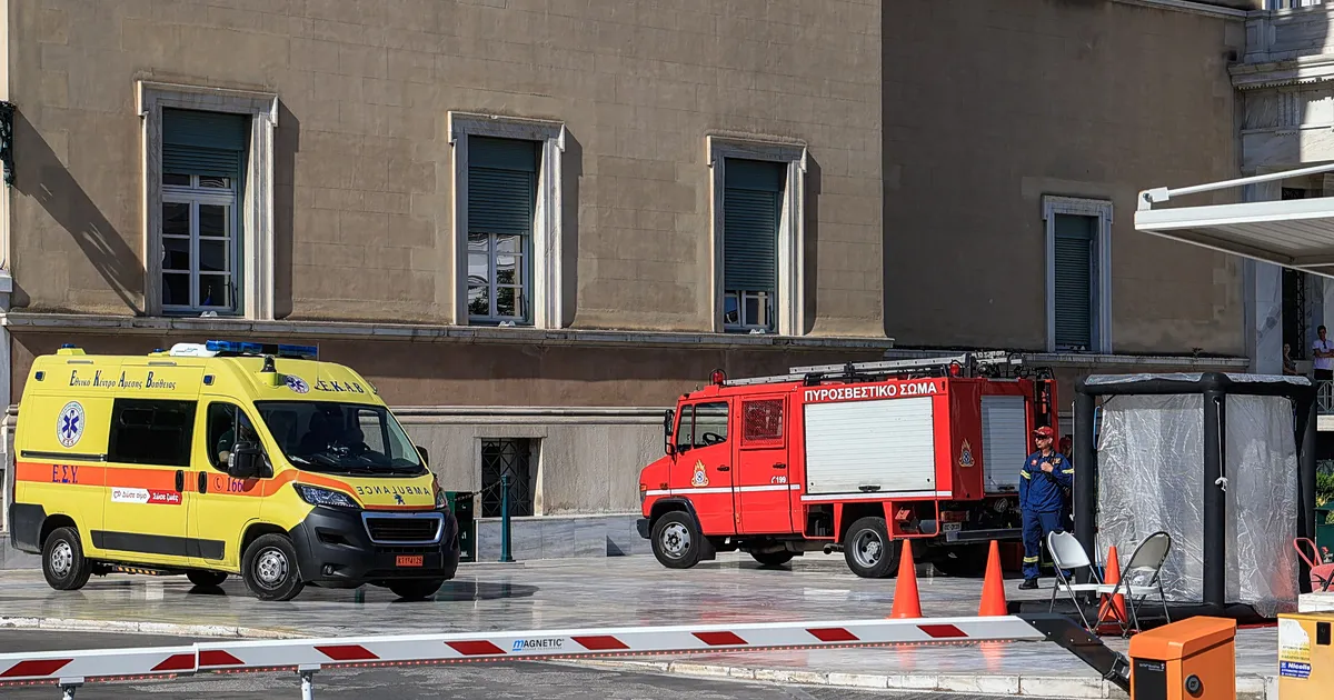 Το κτήριο της Βουλής των Ελλήνων στην Αθήνα