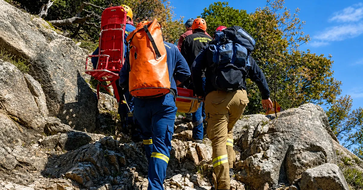 Φαράγγι Ίμπρου Σφακίων όπου αναζητείται Βρετανός τουρίστας