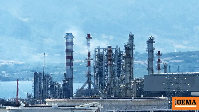 Εγκαταστάσεις διυλιστηρίου Motor Oil στους Αγίους Θεοδώρους