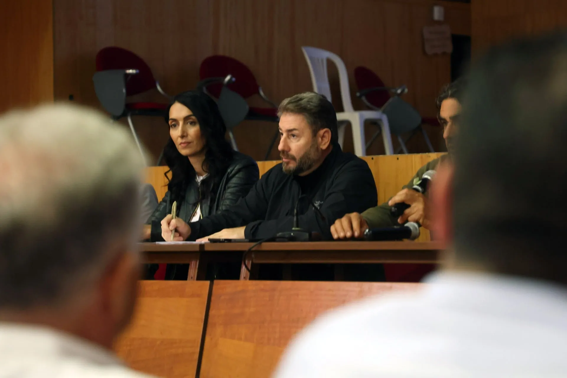 Ο Νίκος Ανδρουλάκης σε αυτοψία στο Οροπέδιο Λασιθίου