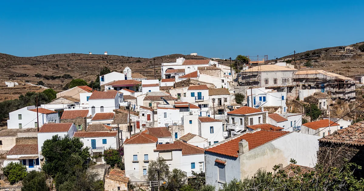 Σπίτια σε ακριτική περιοχή της Ελλάδας