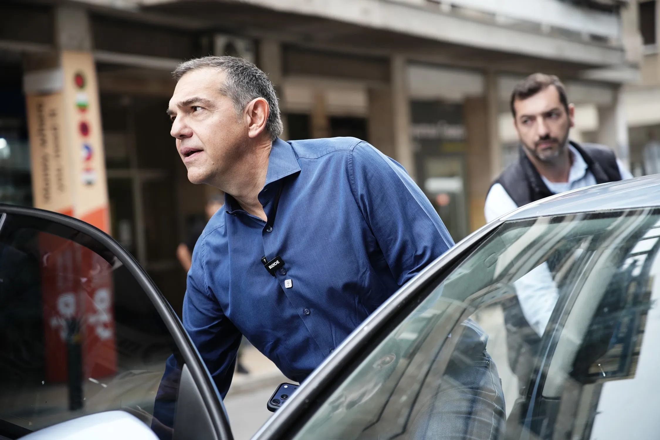 Αλέξης Τσίπρας μιλά σε εκδήλωση της ΕΛ.Α.Σ.