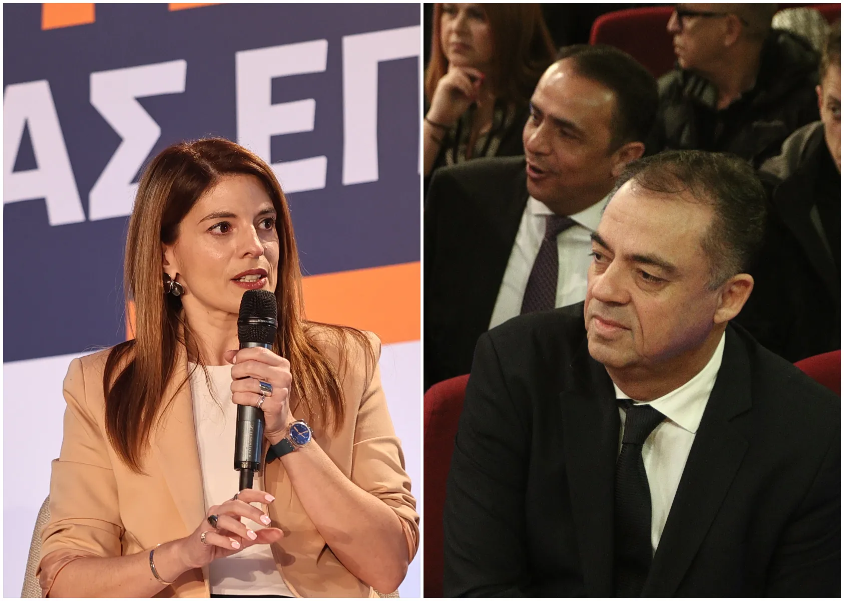 Άννα Παπαδοπούλου τηλεοπτική αντιπαράθεση Δημήτρης Κωνσταντόπουλος