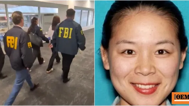 Πράκτορες του FBI σε αεροδρόμιο κατά τη σύλληψη