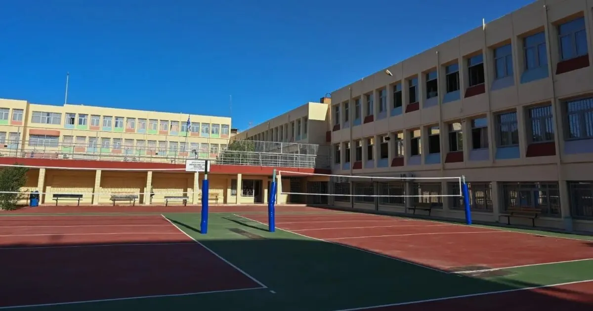 Σχολείο στον Άγιο Νικόλαο Λασιθίου μετά το περιστατικό βίας