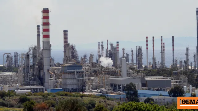 Εγκαταστάσεις διυλιστηρίου Motor Oil Αγίους Θεοδώρους