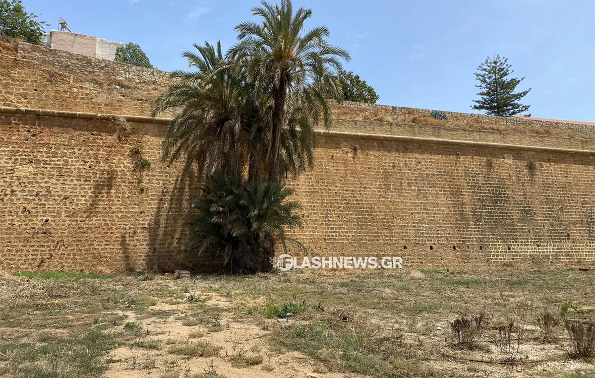 Τα τείχη της Δυτικής Τάφρου στα Χανιά