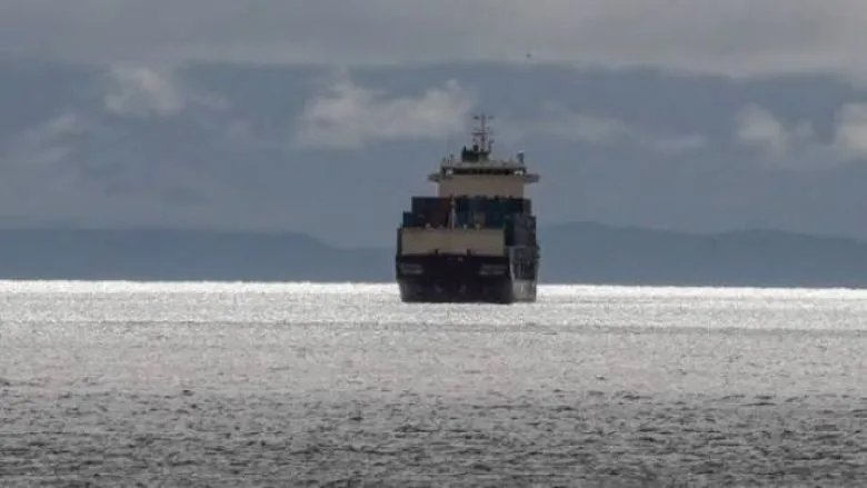 Πλοίο Neptune Ethos προσαραγμένο στη θαλάσσια περιοχή Σαλαμίνας
