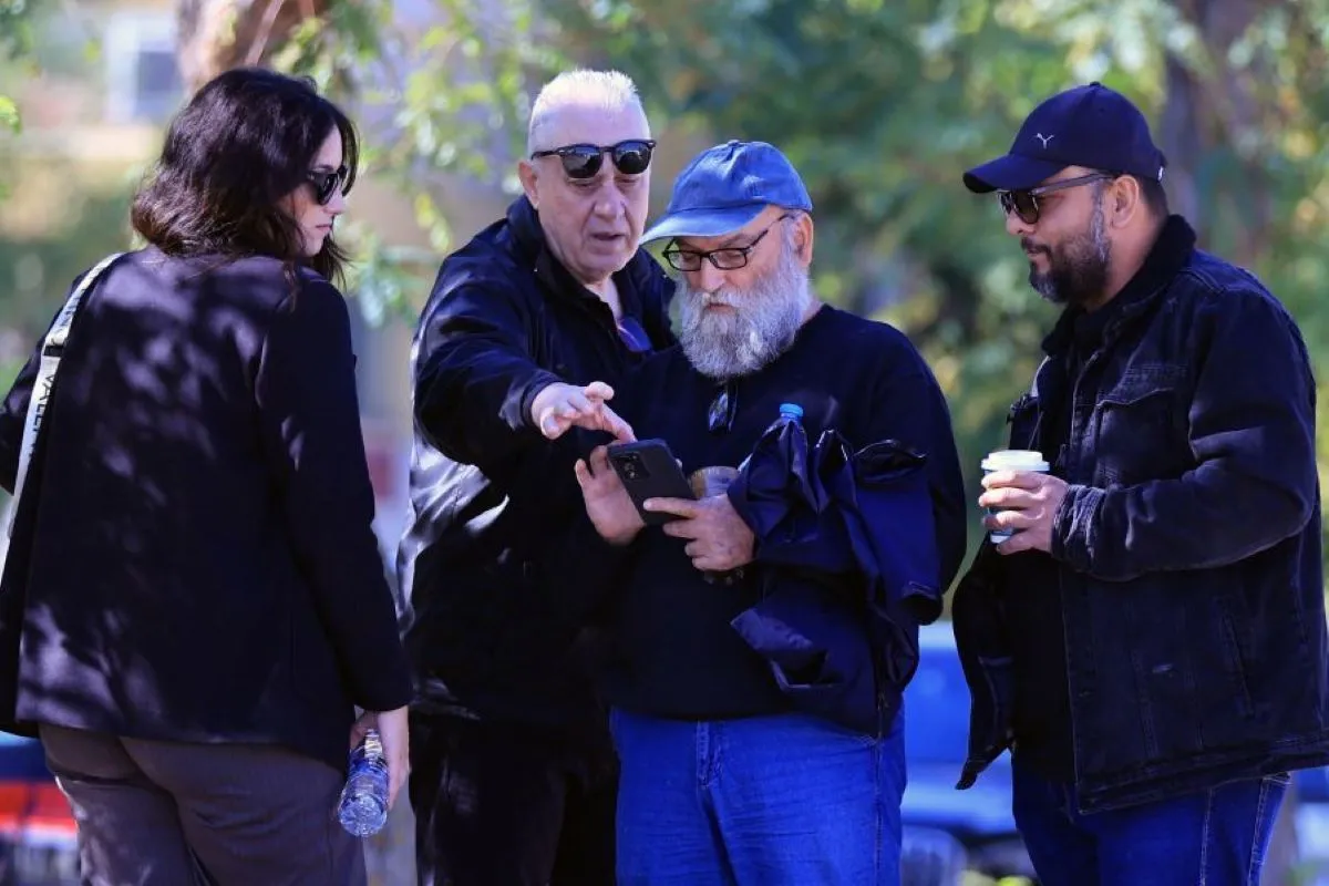 Δικαστήριο κατά τη δίκη για τα Τέμπη