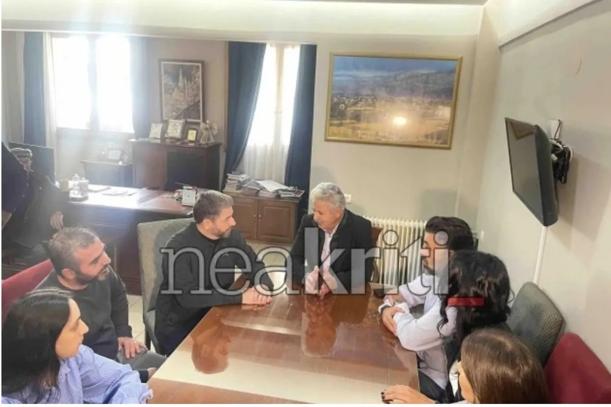 Ο Νίκος Ανδρουλάκης σε αυτοψία στο Οροπέδιο Λασιθίου