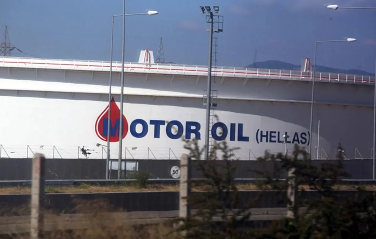 Εγκαταστάσεις διυλιστηρίου Motor Oil στους Αγίους Θεοδώρους