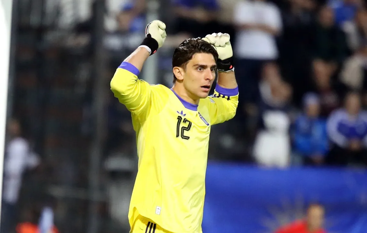 Παίκτες Ελλάδας και Γερμανίας στην Τούμπα Nations League