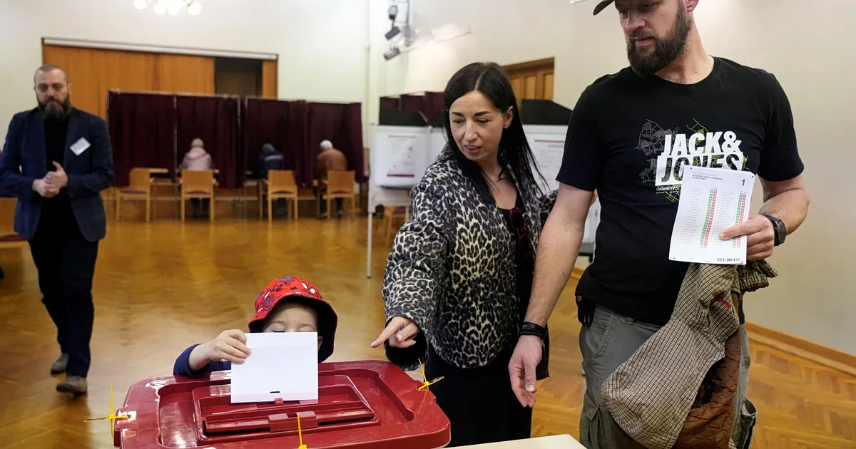 Πρωθυπουργός Λετονίας Κούλμπεργκς μετά τη νίκη στις εκλογές