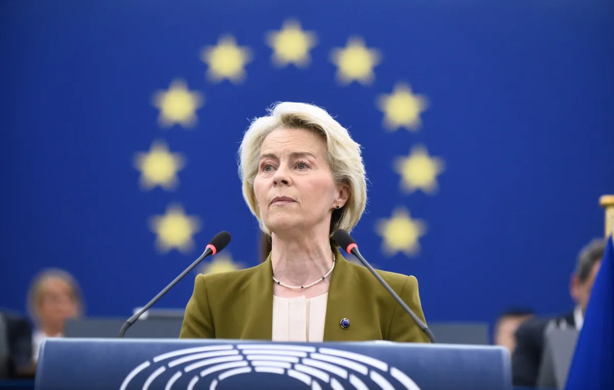 Η φον ντερ Λάιεν μιλά στο Ευρωπαϊκό Κοινοβούλιο για το ενεργειακό κόστος