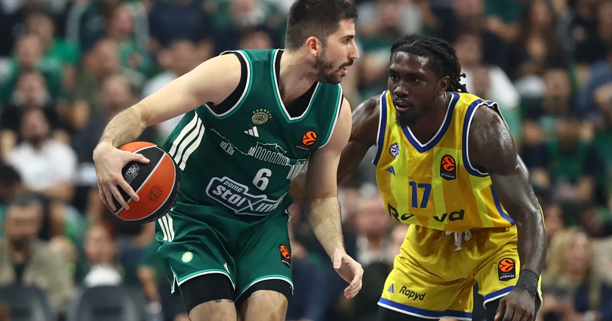 Παίκτες της Euroleague σε αγώνα μπάσκετ
