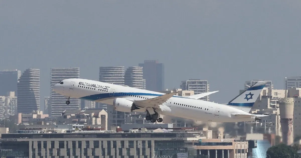 Αεροσκάφος της El Al σε αεροδρόμιο του Ισραήλ