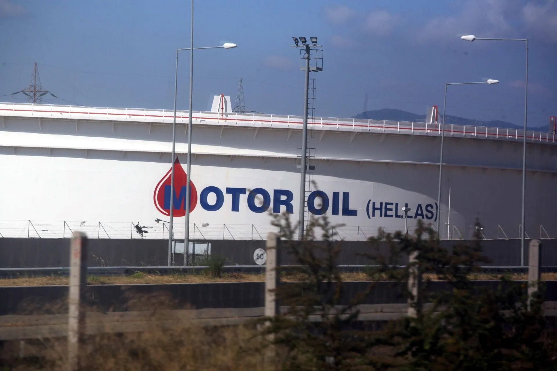 Εγκαταστάσεις διυλιστηρίου Motor Oil στους Αγίους Θεοδώρους