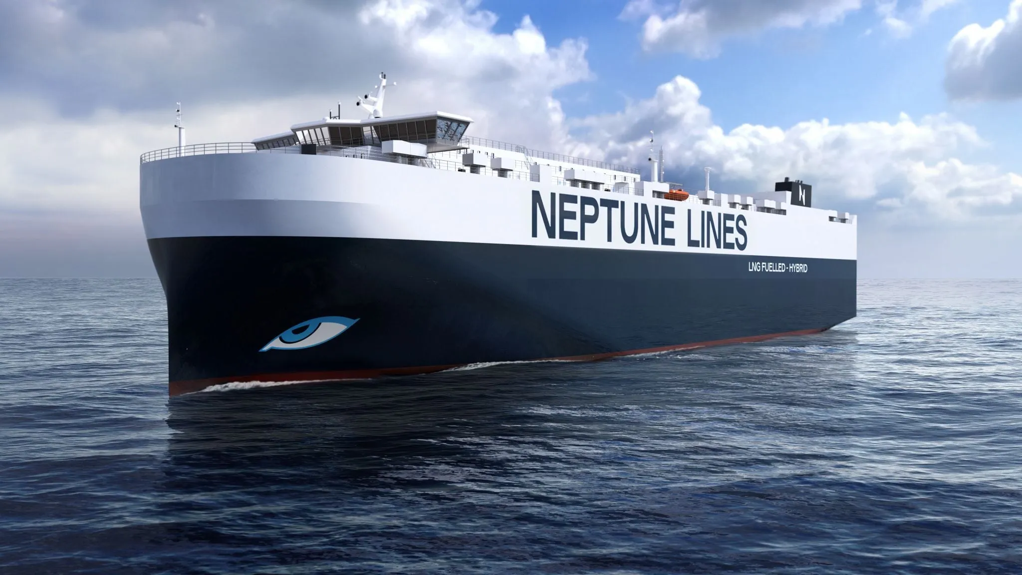 Πλοίο Neptune Ethos προσαραγμένο στη θαλάσσια περιοχή Σαλαμίνας